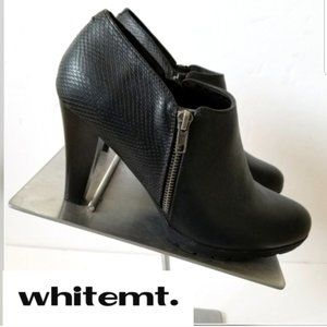 Whitemt. Black Booties Ankle Boots 
NWOT! Size 9.5